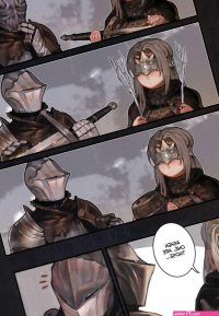 Porn comic Dark Desire. Chapter 1. Dark Souls III. Aoin. Sex comic hot busty blonde