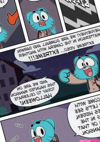 Porn comic Gumball Ghost Buster. Garabatoz Sex comic boy went to