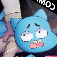 The Horny World of Gumball comic porn