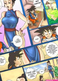 Porn comic Dragon Ball Z. Bikini Mom. Kaputo99. Sex comic brunette MILF is