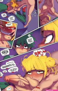Porn comic What if. Deku and Himiko Smashed. Fred Perry Sex comic busty beauty was