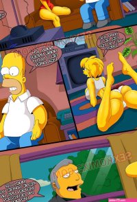 Porno Comic Simpsons. Zum Orgasmusplaneten. by sexkomix2.com.