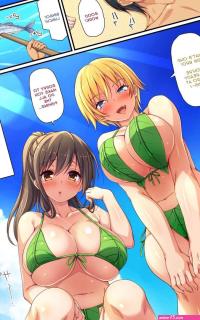 Porn comic Husband Wife Roleplay and Flirty Dirty Sex on an Uninhabited Island Sex comic hot busty beauties