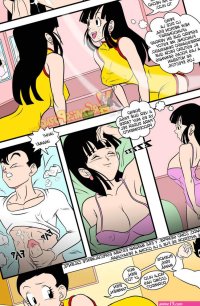 xxx Dbz Porno comic Dragon Ball Z Milk y Gohan incesto