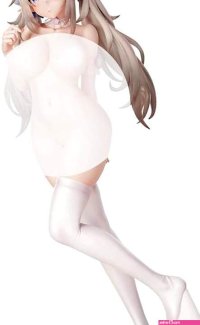 NATSYSTEMS Ecchi Figure Anime Figure Original Character -Pure White Erof- 16 Nude Ver. Clothes Removable Busty Exposed Statue Collection Model Toy 25cm9.8inch : Amazon.co.uk: Toys Games