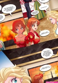 Frozen xxx comic Porno princesas