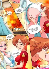 Frozen xxx comic Porno princesas