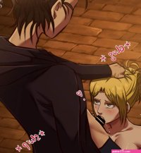 Mikasa x Eren x Annie Porn Comic