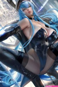 Esdeath Akame ga Kill free hentai porno xxx comics rule34 nude art at HentaiLib.net