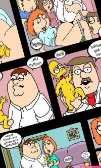 Family Guy Bart simpson and Lois Griffin fucking Issue 1