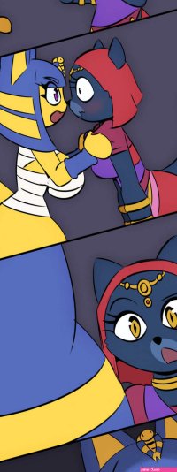 Feral Ankha Porn Comic