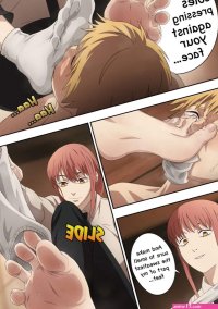 CHAINSAWMAN: Deal With Footfetish Devil Porn Comic english 10