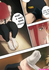 CHAINSAWMAN: Deal With Footfetish Devil Porn Comic english 07