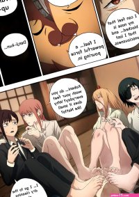 CHAINSAWMAN: Deal With Footfetish Devil Porn Comic english 29