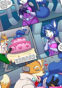 Fur34: Foxs Best Birthday Party Ever! Star fox porn comic