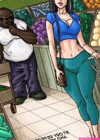 The Produce Man- Illustrated Interracial