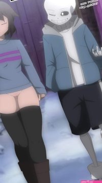 Shimoto Zukafu Frisks Bottomless Run Undertale Ongoing comic porn