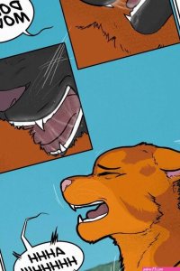 Talltail x Jake feral comic porn