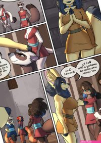Porn comic A Tale of Tails 8. Power Play. Feretta Sex comic hot furry babes
