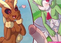 Lopunny And Gardevoir Porn Comic on