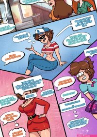 Dipper Pines Genderbend in Gravity Falls