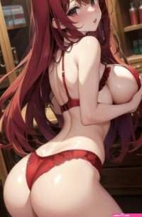 Curvy anime girls with big asses and sexy bodies