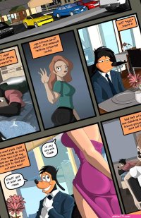 Goofy Date porn comic