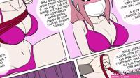 Big titty goth dominates innocent teen COMIC DUB