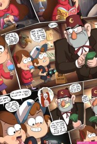Post 1871677: comic DipperPines GravityFalls MabelPines Shadman StanleyPines WendyCorduroy