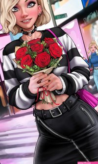 Gwens going on a date Porn comic Cartoon porn comics Rule 34 comic