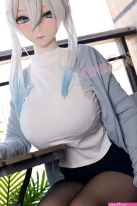 Manga Sex Doll 160cm H Cup TPE Anime PVC Head TPE Sex Doll