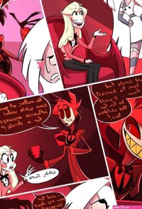 Mewro Hazbin hotel porn comic