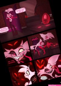 No touching Hazbin hotel gay porn comic