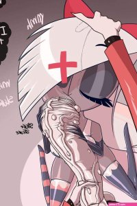 Porn comic Hazbin Hotel. MadMark Sex comic busty blonde was