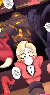 Hazbin Hotel: Charlies Front Desk Service NSFW Comic porn comic