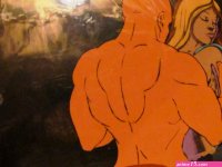 Heavy Metal Movie Den and Katherine sex scene in Thomas Crosbys Heavy Metal Movie Comic Art Gallery Room