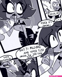 Helluva Boss sketch porn comic