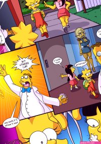 Treehouse of Horror 3 Porn comic Rule 34 comic Cartoon porn comic