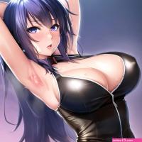 Hot Girl Big boobs and armpits Anime by TheDarkAloha on DeviantArt