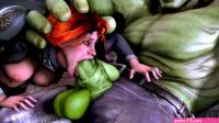 Hulk and widow animated sex