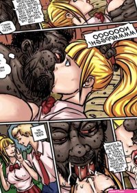 Porn comic Mura. Illustratedinterracial Sex comic blonde volunteered to