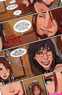 Porn comic Sunstone. Part 3. Stjepan Sejic. Sex comic writer thinks about