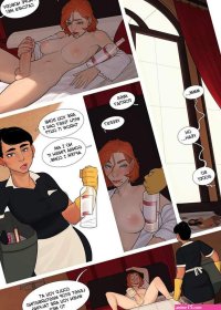 Porn comic The Mess. Chapter 1. InCase. Sex comic redhaired beauty was
