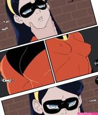 Post 4438806: comic inuyuru TheIncredibles VioletParr