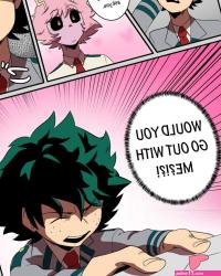 Mina x Izuku Comic Porn Comic english 07