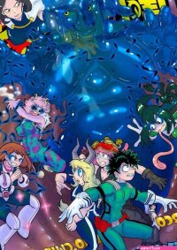 Porn comic Animal Magnetism. Part 3. My Hero Academia. Sex comic students of the