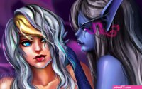 World of Warcraft porn Sylvanas Jaina Preview by HentaiChimp on DeviantArt