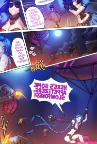 Jinx x Vi x Jinx Porn comic Cartoon porn comics Rule 34 comic