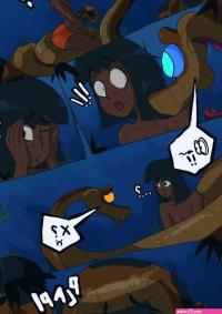 Kaa x Mowgli 2 comic porn