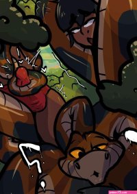 Kaa x Mowgli 2 Porn Comic